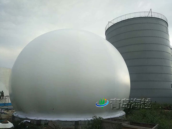 内蒙古1000立方厌氧双膜气柜淀粉厂污水处理项目