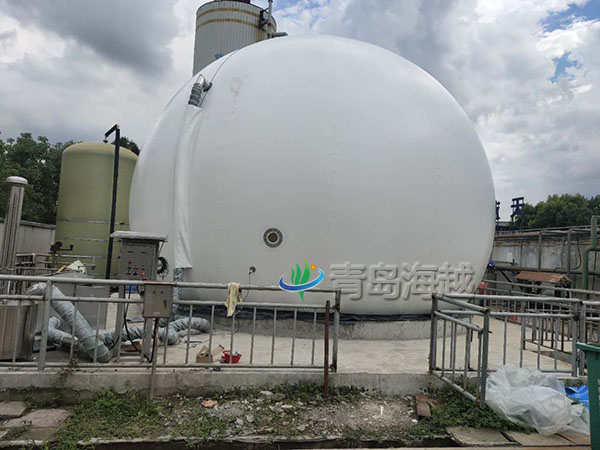 合肥肥东污水厂300立方双膜沼气储气柜更新项目