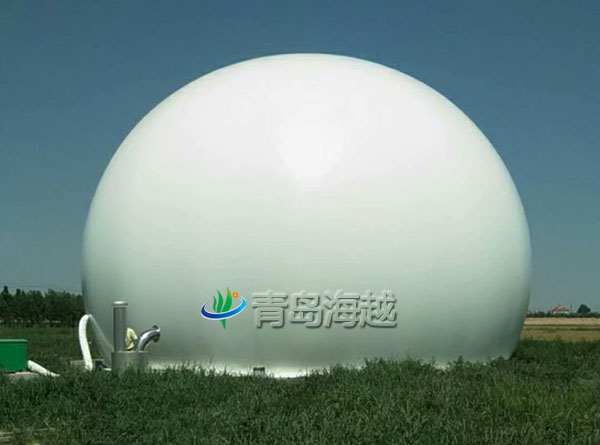 山东滨州1000立方双膜气柜城市污水处理项目